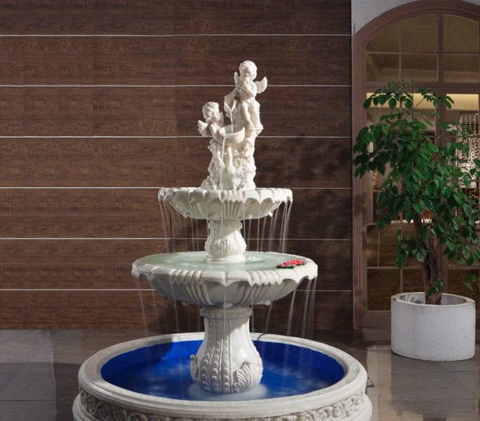 artificial stone water fountain