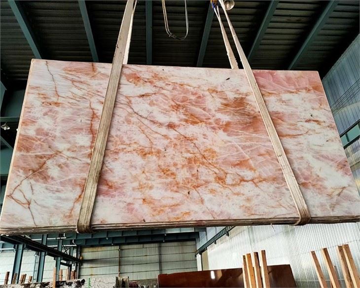 Cristallo Roza Quartzite plošče