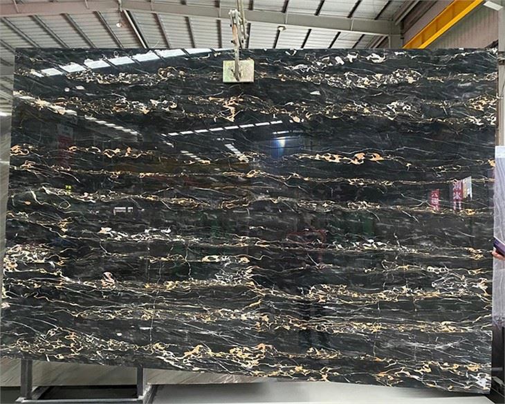 Italy Portoro Marble Slabs Italy Portoro Marble Slabs