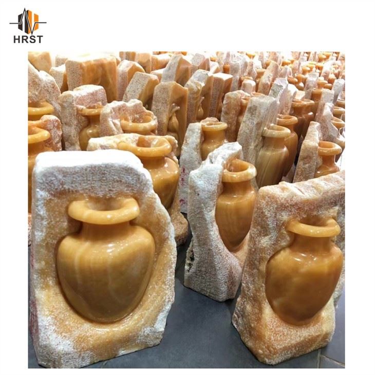 Onyx Flower vases Onyx Flower vases